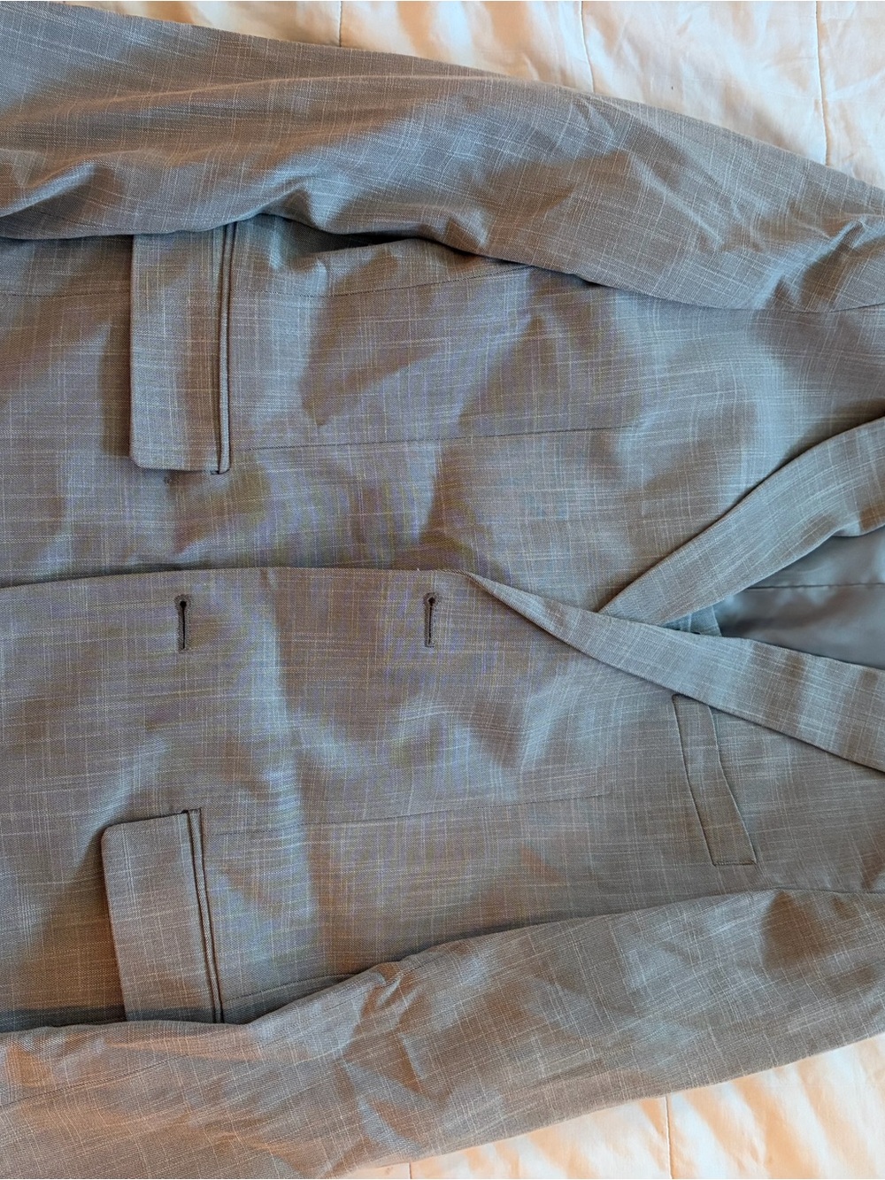 Calvin Klein Light Gray Boys' Suit size 18